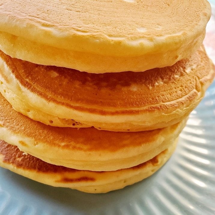 ホットケーキミックスなし ホットケーキ レシピ 作り方 By ゆかんち 楽天レシピ ホットケーキミックスなし ホットケーキ レシピ 作り方 By ゆかんち 楽天レシピ